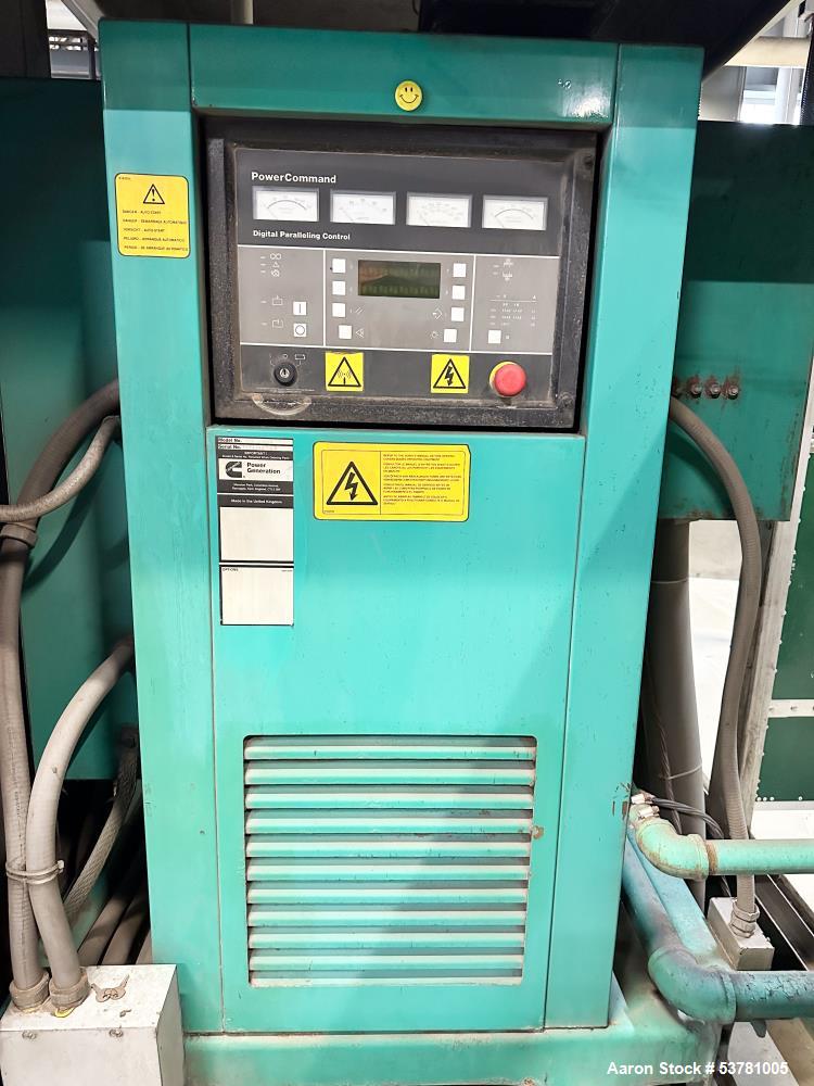 1.1 Megawatt Cummins Generator Set – Natural Gas, Stamford AVK, Complete Package